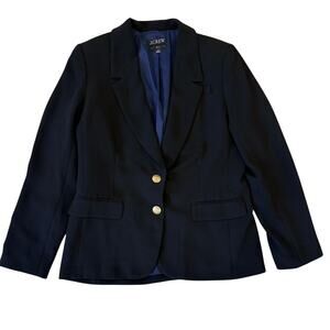 J. Crew Willa Blazer Women's - Size 10 - Black